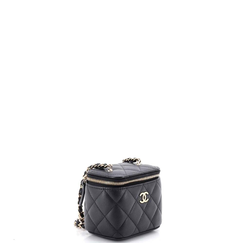 Chanel Tiny Cc Link Vanity Case With #251817C41B - Picture 3 of 7